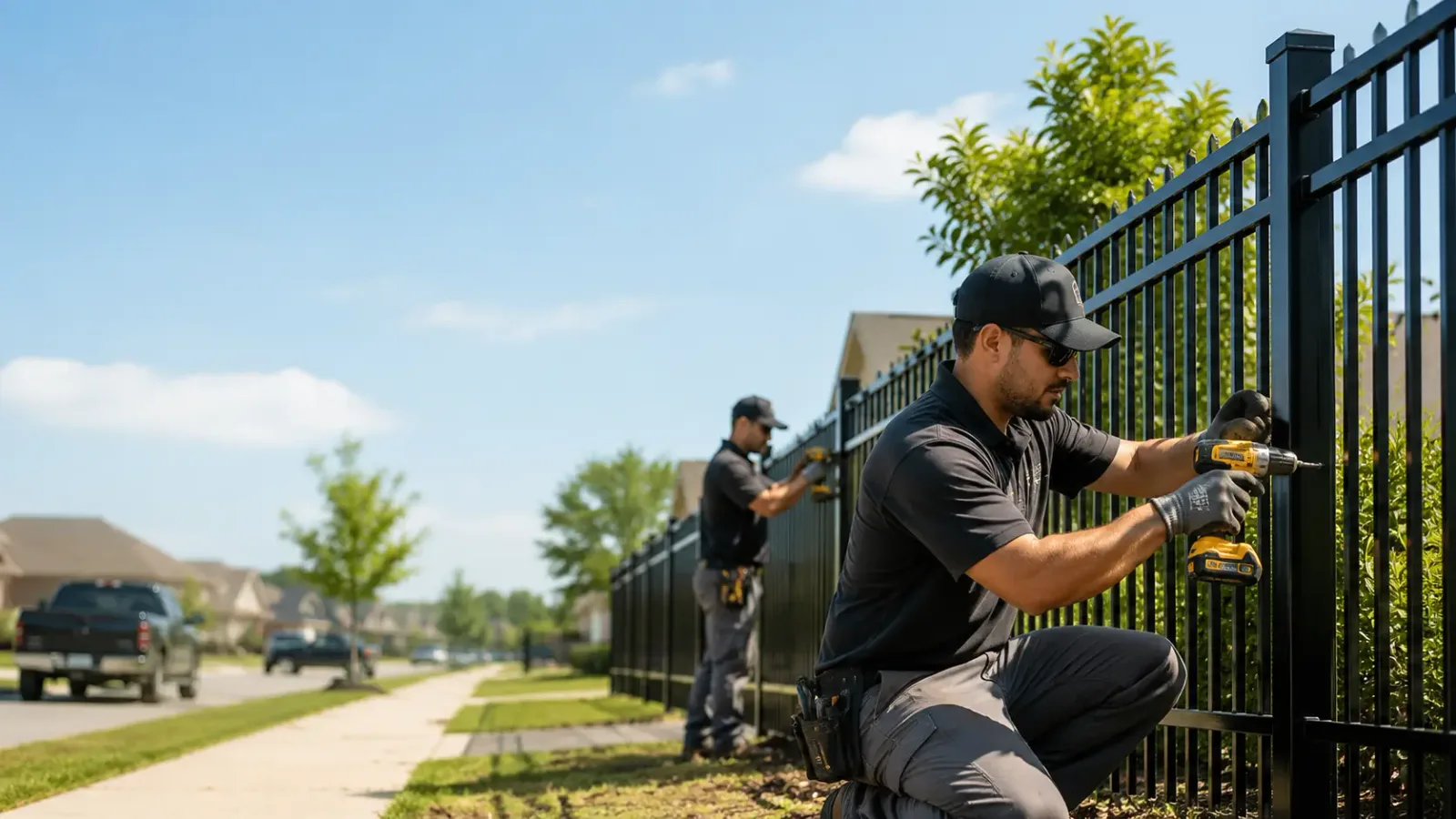 Metal Fence Installation in Sheboygan Falls, WI